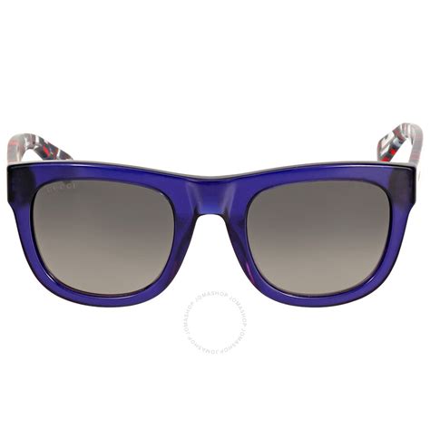 gucci mens blue glasses|gucci blue lens sunglasses.